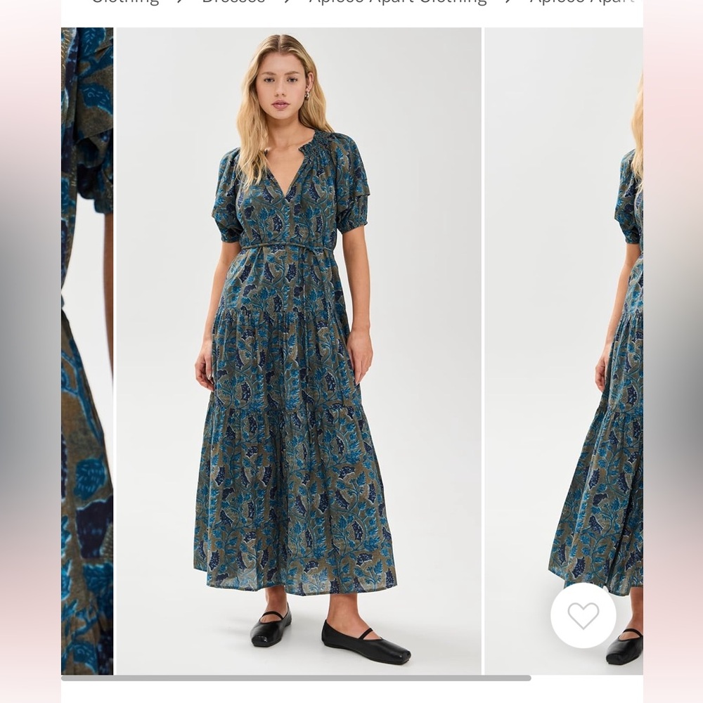 BRAND NEW Apiece Apart Uva Maxi Dress